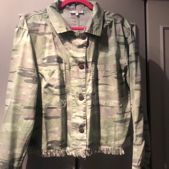 DENIM Camouflage Jacket Shirt - Picture 1 of 9